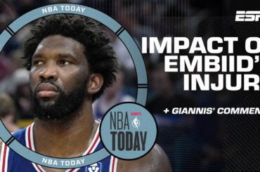 Woj's Joel Embiid injury update, impact on 76ers' moves & Giannis' comments on the Bucks | NBA Today