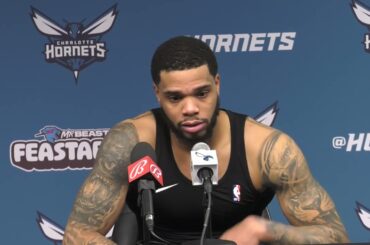 Hornets vs Lakers: Miles Bridges Postgame Media Availability | 2/5/2024