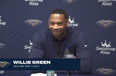 Willie Green on Brandon Ingram, team defense | Pelicans vs. Raptors Postgame 2/5/24