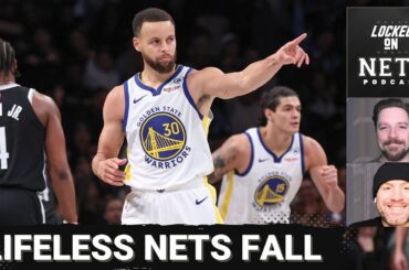 No effort, no-show at home. Nets lose brutal game to Steph Curry and the Warriors