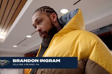 Brandon Ingram on his season high 41, team and fan support | Pelicans vs. Raptors Postgame 2/5/24