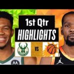 Phoenix Suns vs Milwaukee Bucks Full Highlights 1st QTR | Feb 6 | 2024 NBA Regular Season