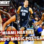 Miami Heat at Orlando Magic Postgame Show | The Basement Sports Network