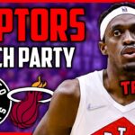 Raptors vs Heat LIVE Watch Along | A New Era BEGINS Without Pascal Siakam..