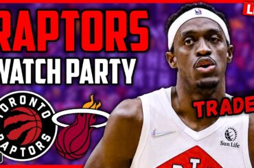Raptors vs Heat LIVE Watch Along | A New Era BEGINS Without Pascal Siakam..