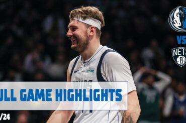 Luka Doncic (35 points) Highlights vs. Brooklyn Nets | 2/6/24