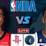 Minnesota Timberwolves vs Houston Rockets | NBA Live Scoreboard
