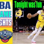 New Orleans Pelicans vs Los Angeles Lakers [FULL GAME] QTR (Feb 07, 2024) | NBA Highlights 2024