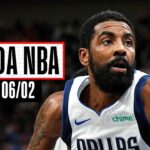 Kyrie e Doncic GARANTEM VITÓRIA dos Mavs  - Rodada NBA 06/02
