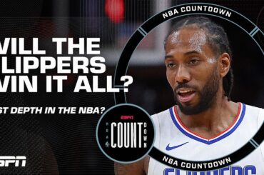 Clippers are the BIGGEST THREAT to WIN IT ALL - Perk confident in LA's depth | NBA Countdown