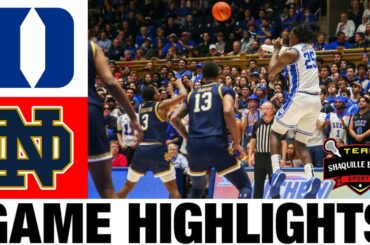 #9 Duke vs Notre Dame Highlights | NCAA Men's Basketball | 2024 College Basketball