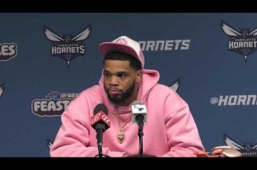 Hornets vs Raptors: Miles Bridges Postgame Media Availability | 2/7/2024