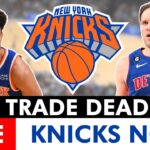 New York Knicks NBA Trade Deadline 2024 LIVE | Bojan Bogdonavic, Alec Burks, Quentin Grimes