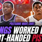 Sacramento Kings WORKED by Pistons....WHAT?!