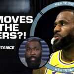 LeBron's gotta play the cards being dealt - Perk on Lakers staying quiet at the deadline | NBA Today