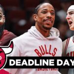 NBA Trade Deadline LIVE: Will the Chicago Bulls move DeMar, Caruso or Drummond? | CHGO Bulls Podcast