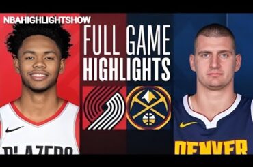 Denver Nuggets vs Portland Trail Blazers Full Game Highlights | Feb 4 | 2024 NBA Season