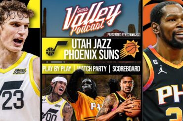 Utah Jazz vs Phoenix Suns | LIVE Reaction | Scoreboard | Play By Play | Postgame Show