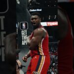 Zion Williamson BIG REACT on And-1 @ Clippers #pelicans #nba #shorts