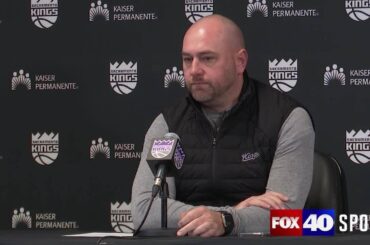 Sacramento Kings GM Monte McNair explains why he chose to stand pat at NBA's trade deadline