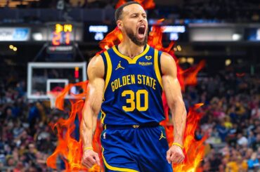 Steph Curry - When He's on Fire from Three ! 🔥