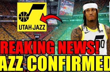 REVEALED NOW! UTAH JAZZ CONFIRMS! UTAH JAZZ NEWS TODAY. NBA NEWS
