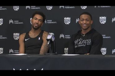 De'Aaron Fox and Malik Monk on the Kings 135-106 thumping of the Nuggets