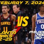 WE TALK HAWKS TV. 76ERS VS ATLANTA HAWKS