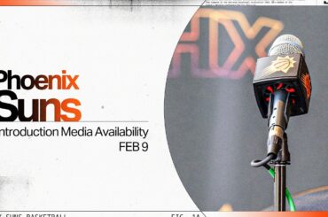 Royce O'Neale and David Roddy Phoenix Suns Introductory Media Availability