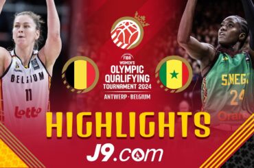 Magic Meesseman leads Belgium 🇧🇪 to the Olympic Games | J9 Highlights | FIBA Women's OQT 2024