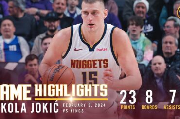 Nikola Jokić Full Game Highlights vs. Kings 🎥