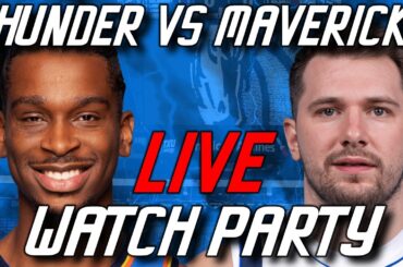 Thunder vs Mavericks Live Watch Party - NBA Regular Season 2023-2024