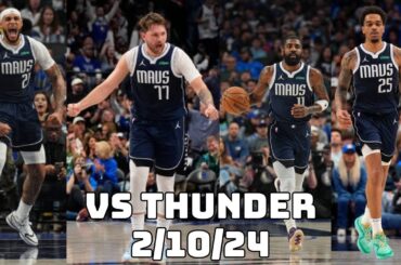 Dallas Mavericks Team Highlights vs the Thunder (02.10.2024)