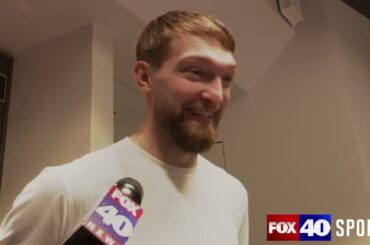 Domantas Sabonis on his Kings bouncing back from Pistons loss with blowout win over Nuggets