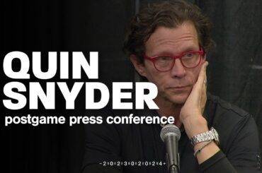 Hawks vs. 76ers Postgame Press Conference: Quin Snyder