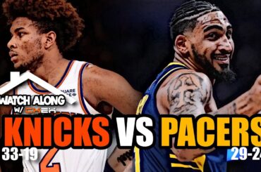 KNICKS VS PACERS LIVE WATCH ALONG! | WATCH ALONG W/ CK2K