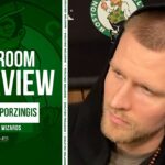 Kristaps Porzingis REACTS to All Star Snub | Celtics vs Wizards Postgame Interview