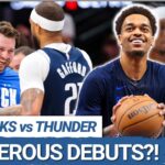 How Daniel Gafford & PJ Washington's Debut Signal Change for the Dallas Mavericks in Win vs OKC