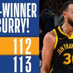 GAME-WINNER SURREAL DO CURRY! Os 5 minutos finais de Warriors x Suns