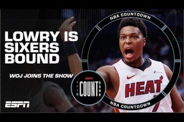 Woj details Kyle Lowry’s DREAM COME TRUE in 76ers move | NBA Countdown