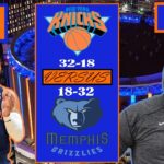New York Knicks VS Memphis Grizzlies Live Play-By-Play Watch-Along Commentary
