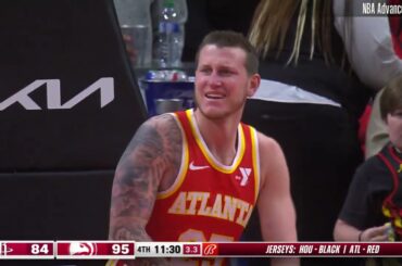 Amen Thompson 12 pts 11 reb 3 ast vs Atlanta Hawks | 2024-02-10