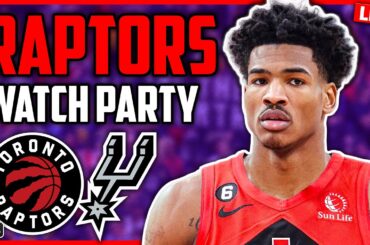 Raptors vs Spurs LIVE Watch Along | A HUGE Opportunity To Find A Win