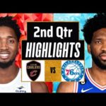 Philadelphia 76ers vs Cleveland Cavaliers Full Highlights 2nd QTR | Feb 12 | 2024 NBA Regular Season