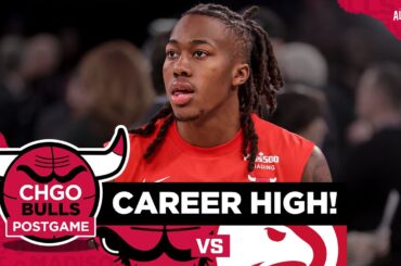 Ayo Dosunmu scores career high 29, guides Chicago Bulls to win over Hawks | CHGO Bulls Podcast