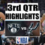Brooklyn NetsSan Vs  Antonio Spurs 3rd QTR  Feb 10, 2024 Highlights | NBA Season
