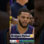 Miles Bridges EMPHATIC POSTER SLAM! 👀😤| #Shorts