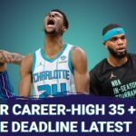 Brandon Miller scores career-high 35! PLUS: Will Miles Bridges get traded before the deadline?