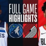 TIMBERWOLVES at TRAIL BLAZERS | FULL GAME HIGHLIGHTS | February 13, 2024