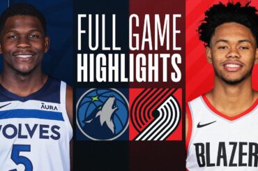 TIMBERWOLVES at TRAIL BLAZERS | FULL GAME HIGHLIGHTS | February 13, 2024